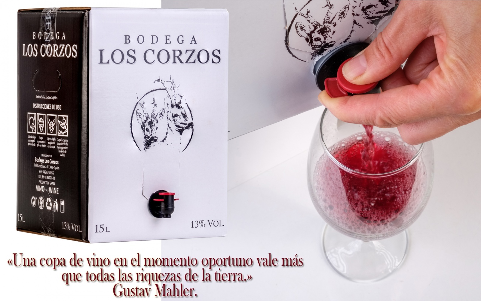 Bag in Box Vino tinto Bodegas Los Corzos